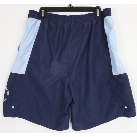 Vintage Y2K Yves Saint Laurent YSL Blue Swim Trunks Shorts Mens Medium - Picture 3 of 6